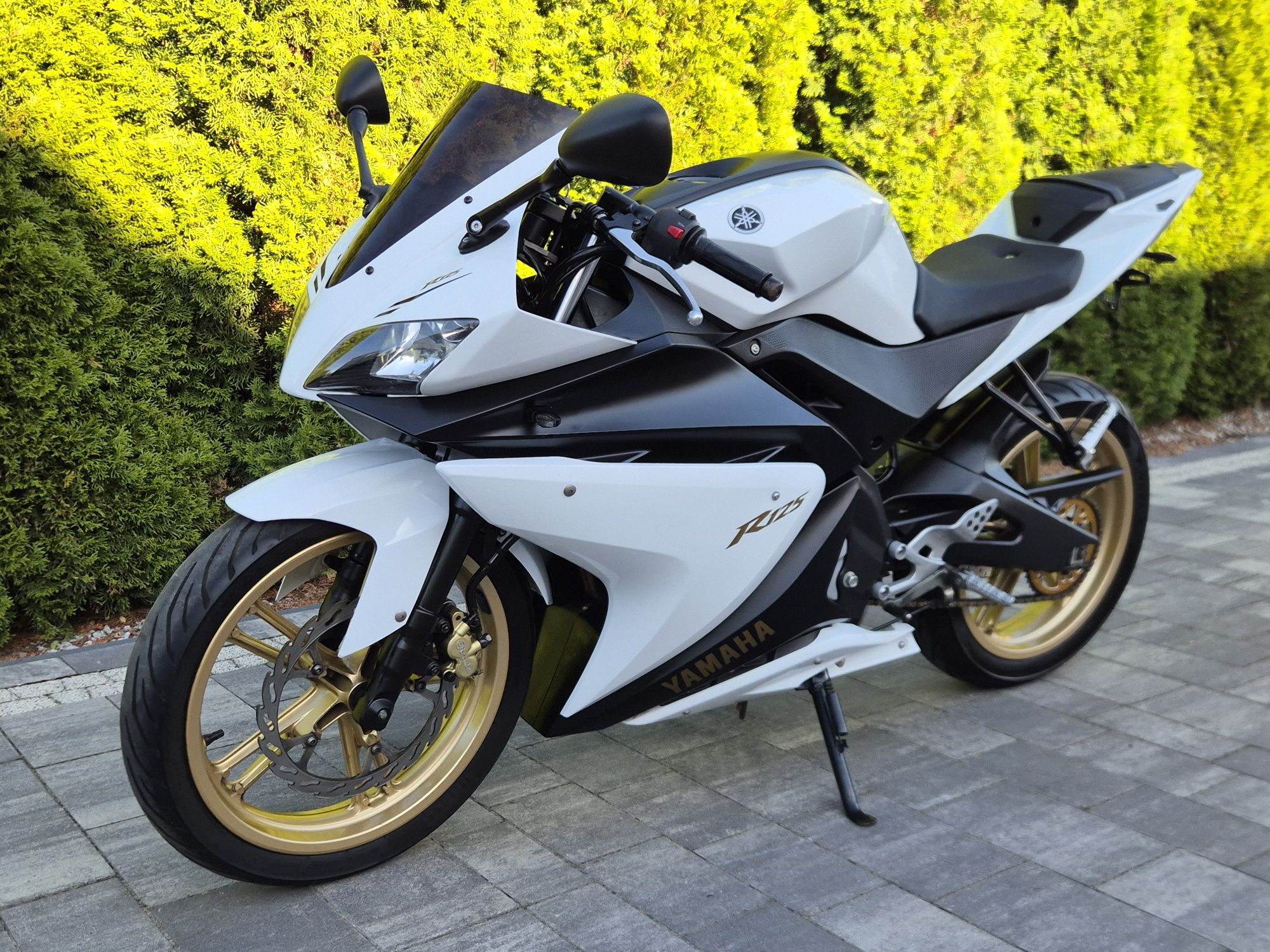 Yamaha YZF R 125 GOLD Leo Vince Mega Zadbana Kat b a1