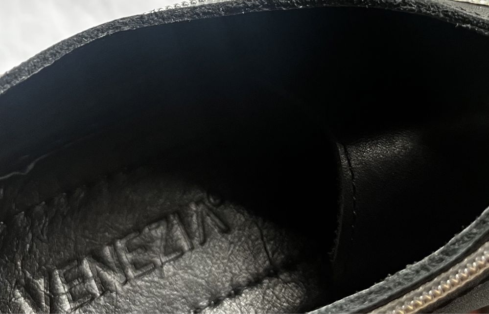 Sneakers czarne skóra naturalna marka Venezia 38