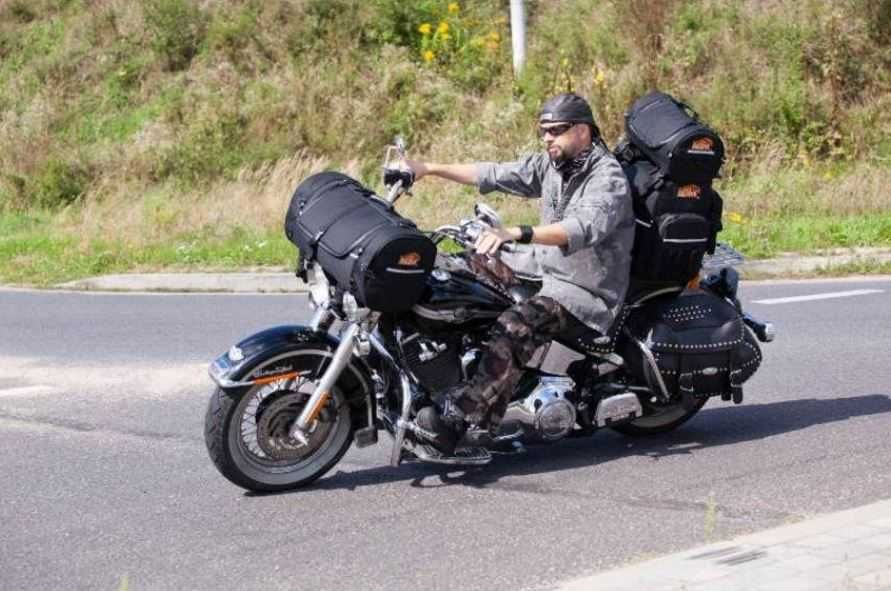 Torba motocyklowa AGM Voyager 3 75L wodoodporna