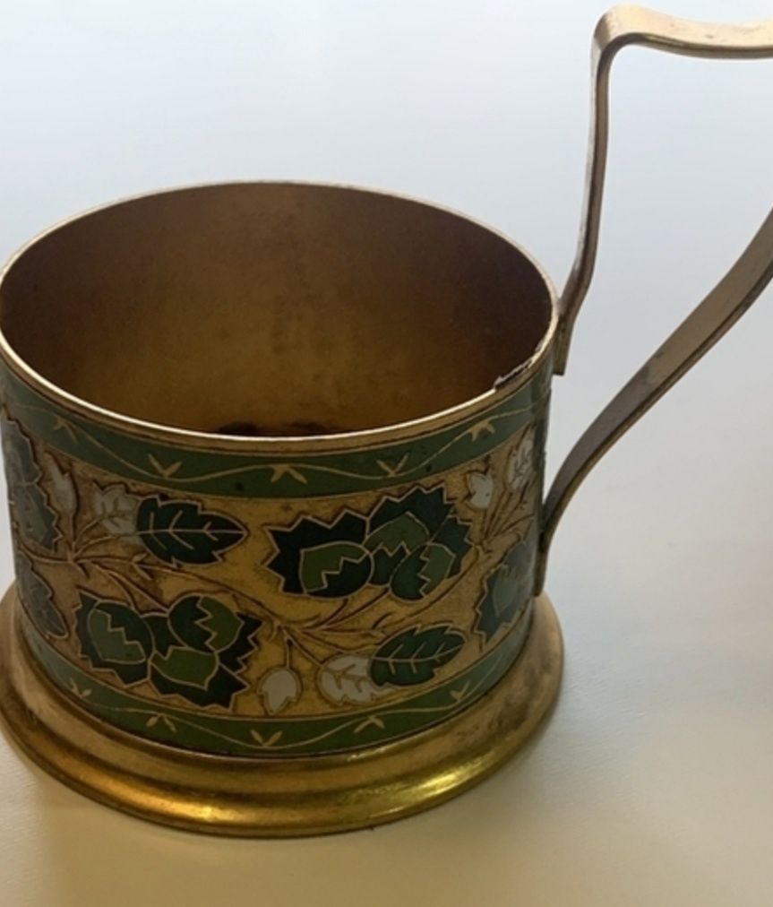 Підстаканники подстаканник Латунь Підсклянник
