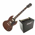 Gitara Elektryczna Epiphone Vintage G-400 SG + PIECYK Marshall code 25