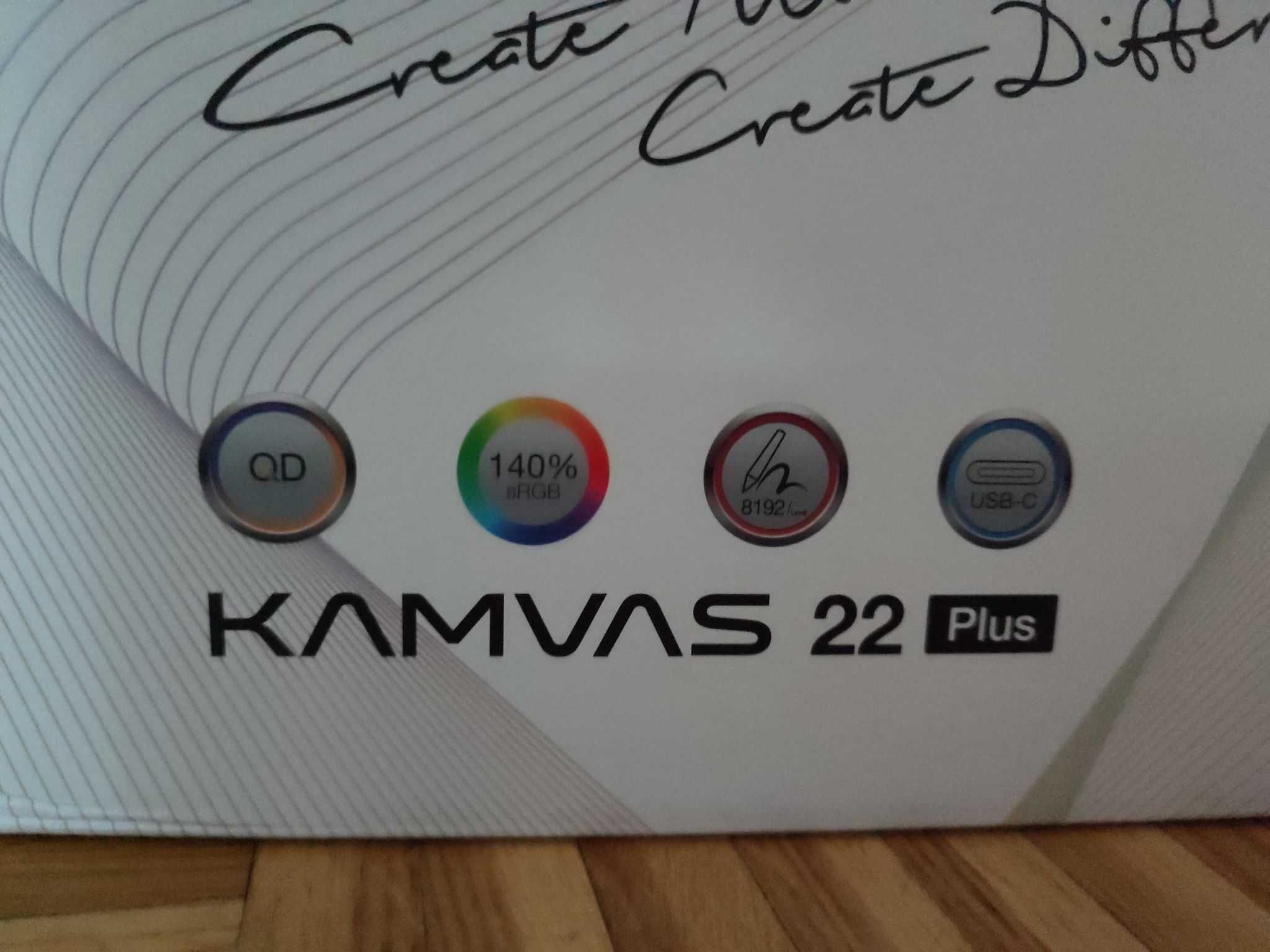 tablet graficzny huion kamvas 22 plus