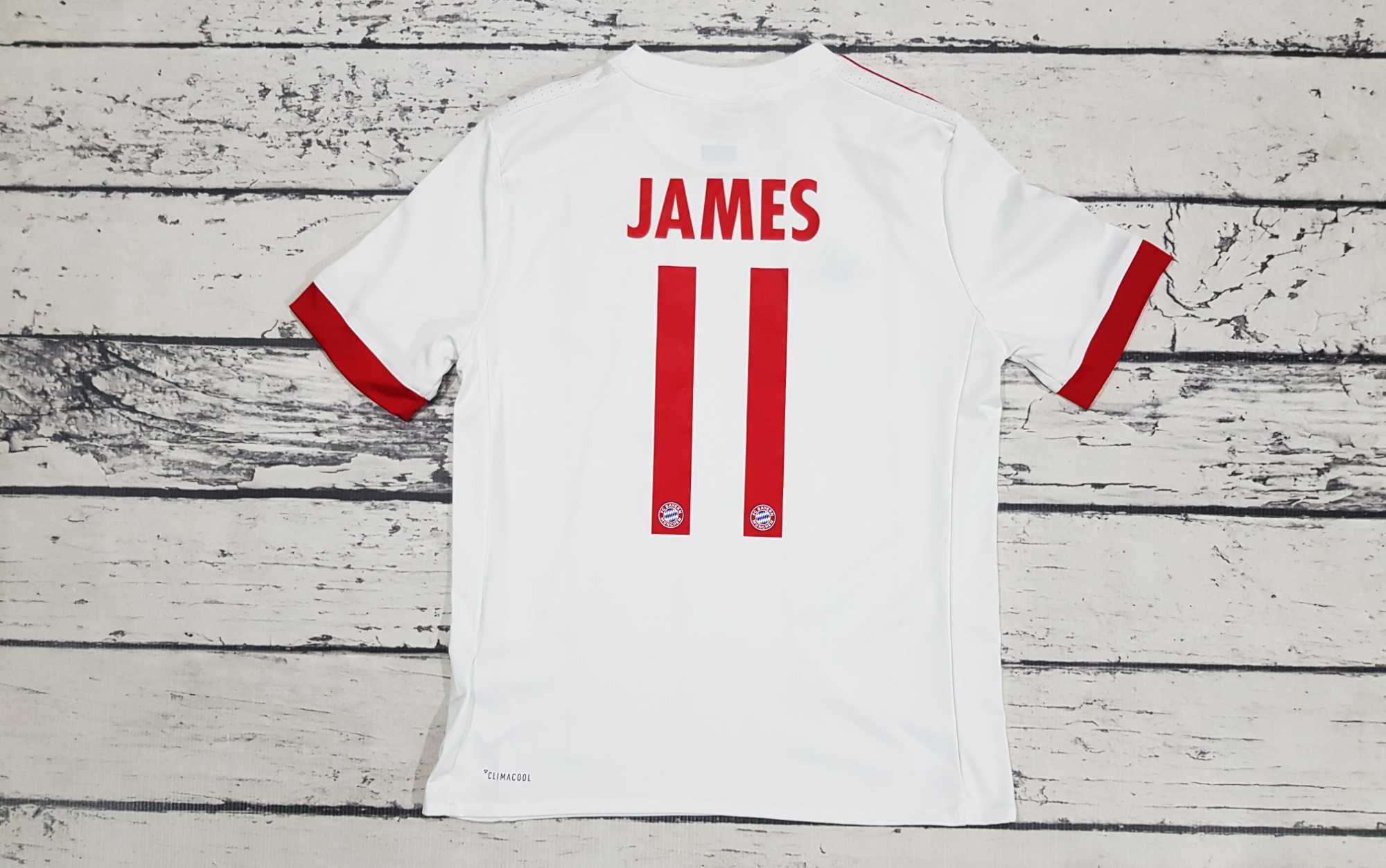 Adidas * Bayern Monachium * 11' James * koszulka * Nowa * 164 cm