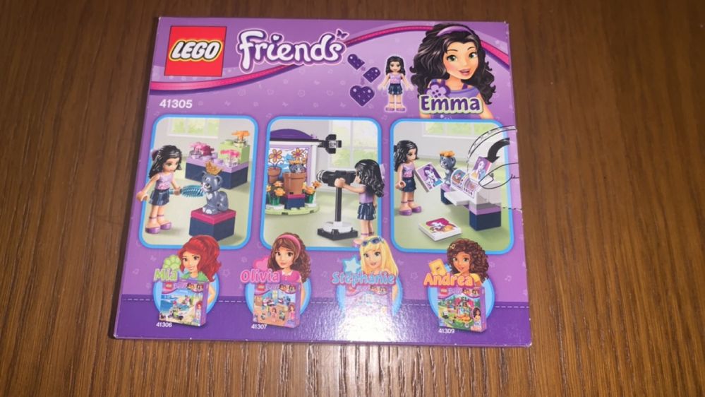 Lego Friends 41305 pracownia fotograficzna Emmy