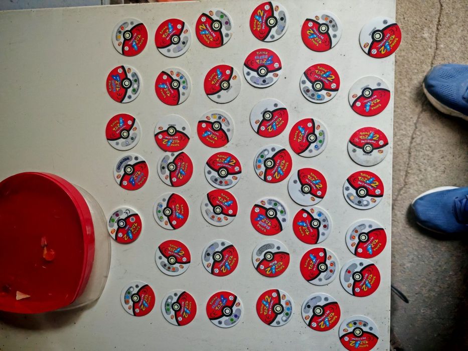 Pokemon tazo tazosy w super stanie