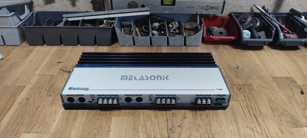 Wzmacniacz Steg SL 4080 hi end 4/3/2 kanały oldschool