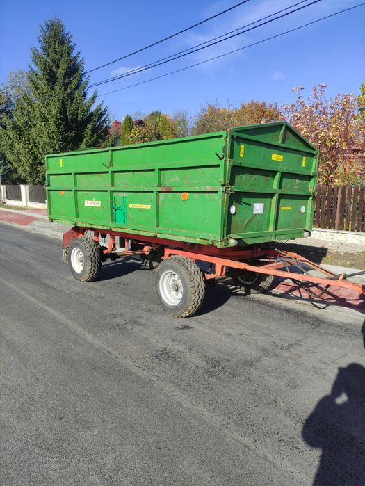 Przyczepa rolnicza wywrotka zarejestrowana