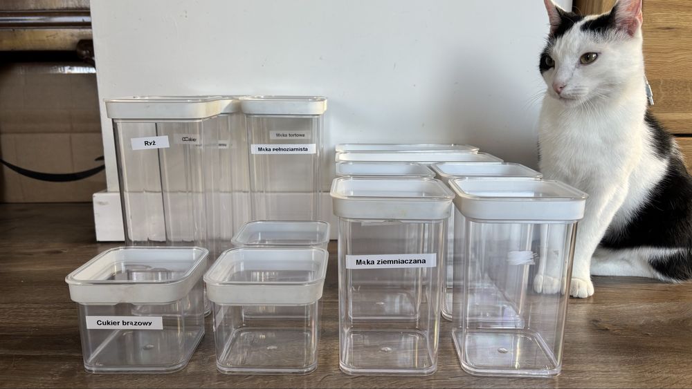 Pudelka do przechowywania żywności