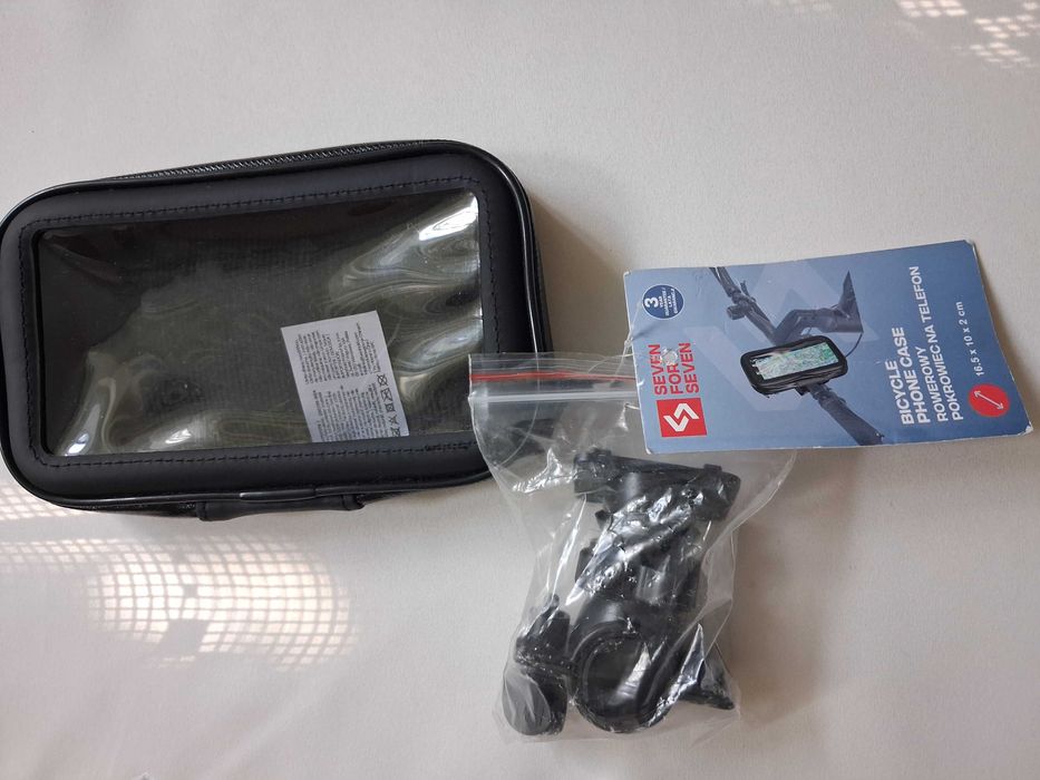 Rowerowy pokrowiec na telefon