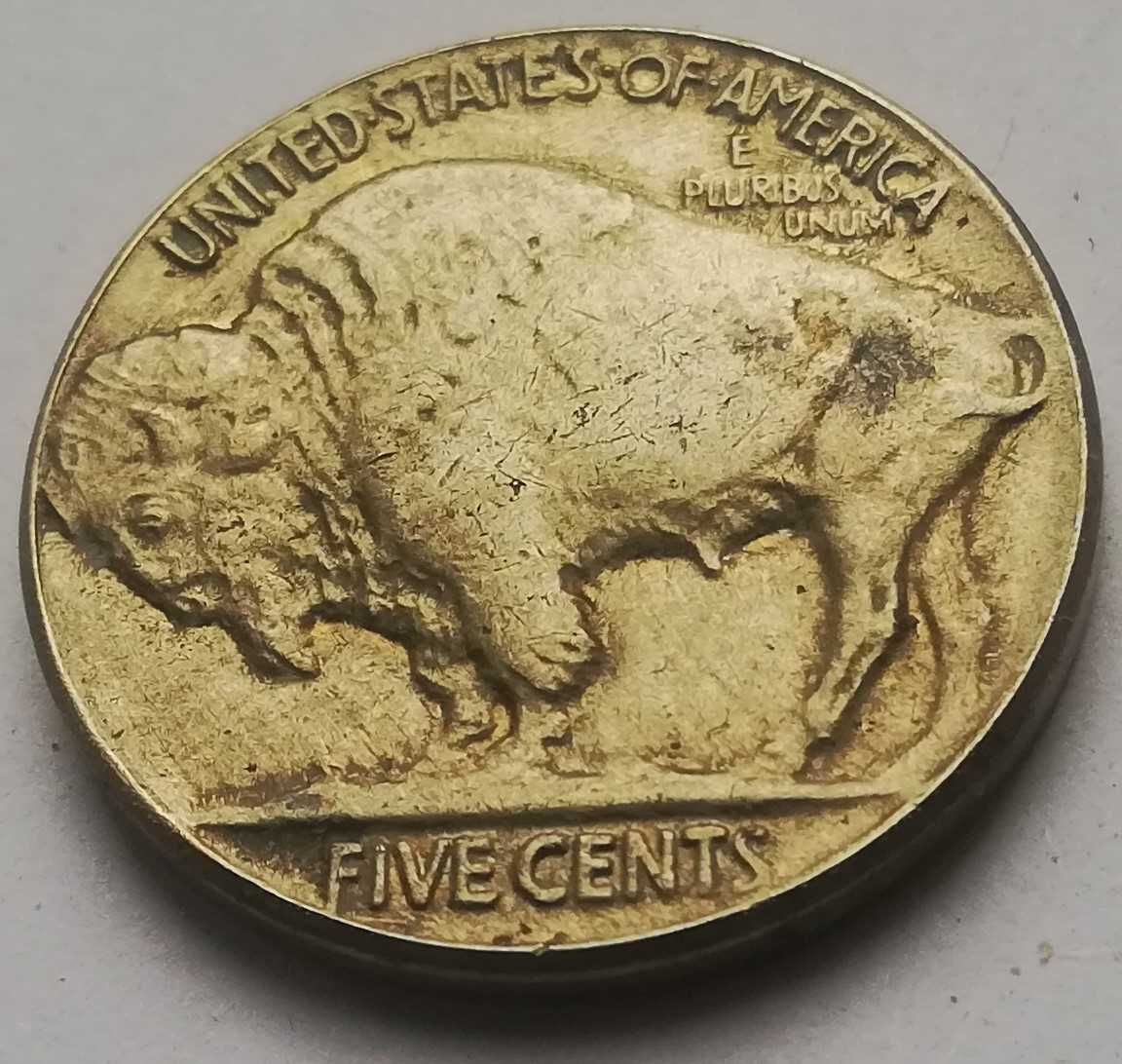 5 cents centów Liberty 1926 bizon Indianin pięć