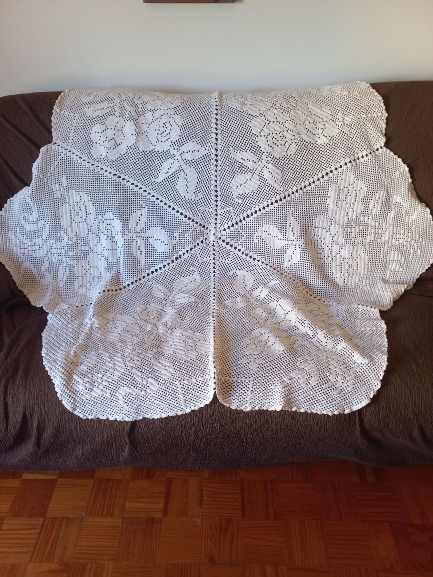 Toalha de mesa em renda