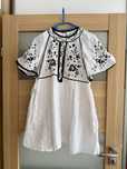 Zara sukienka s 36 plumetti haft