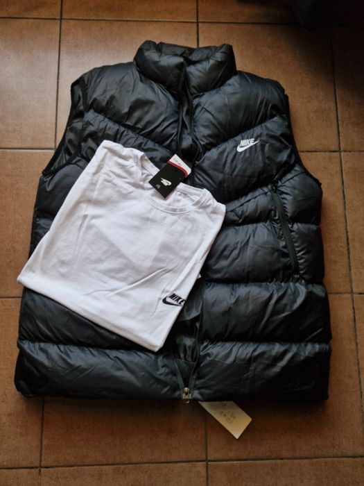 Zestaw kamizelka i tshirt nike 2xl nowe metki prezent bawełna jakość