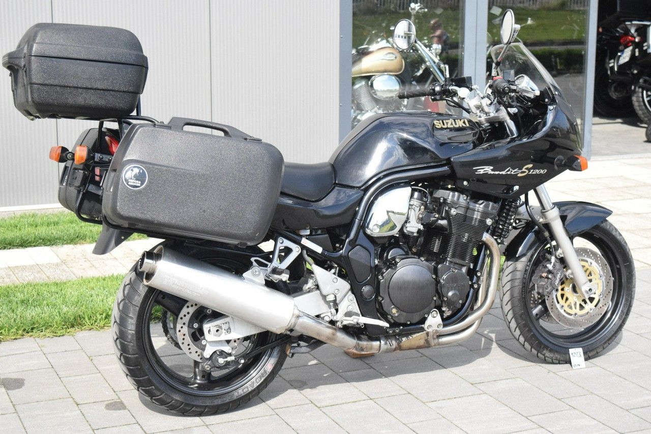 Suzuki GSF / Bandit 3 kufry, dok. na km, oryginał, z niemiec***