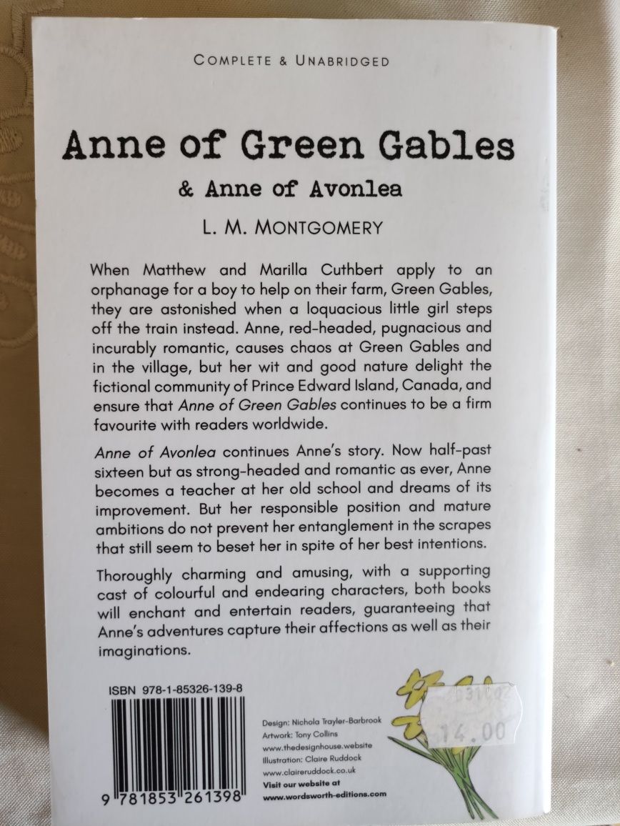 Anne of Green Gables & Anne of Avonlea. L.M. Montgomery