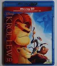 "Król Lew" "Lion King" 2x Blu-Ray 3D / 2D dubbing I napisy PL