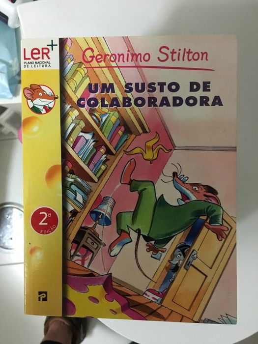 Livros coleção Geronimo Stilton - Ler + - Jovens