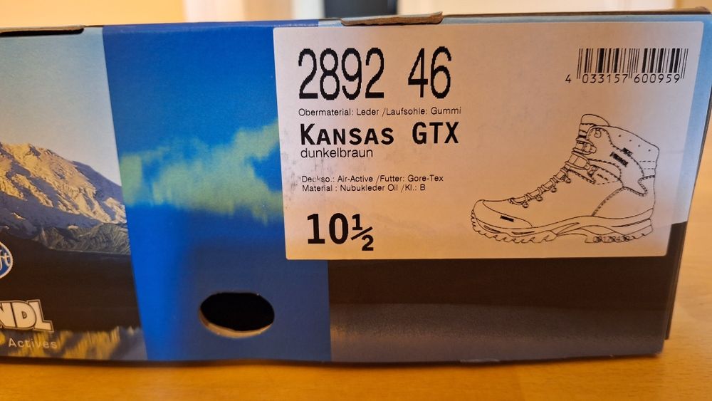 Buty Meindl Kansas GTX rozm. 10,5