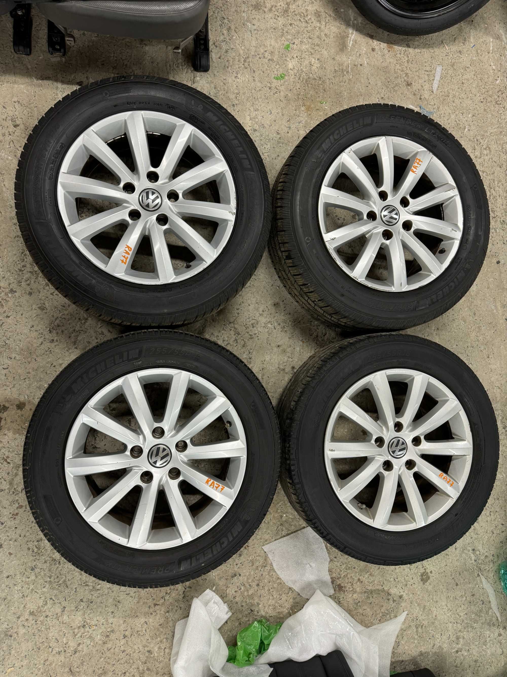 Комплект дисков с резиной 265/50 R18 c VW Touareg 7P(АКЦИЯ!)