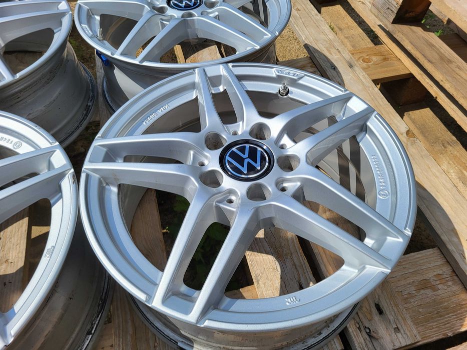 [1069] Felgi aluminiowe VW 16 cali 6,5Jx16H2 et44 5x112 czujnikiGRATIS