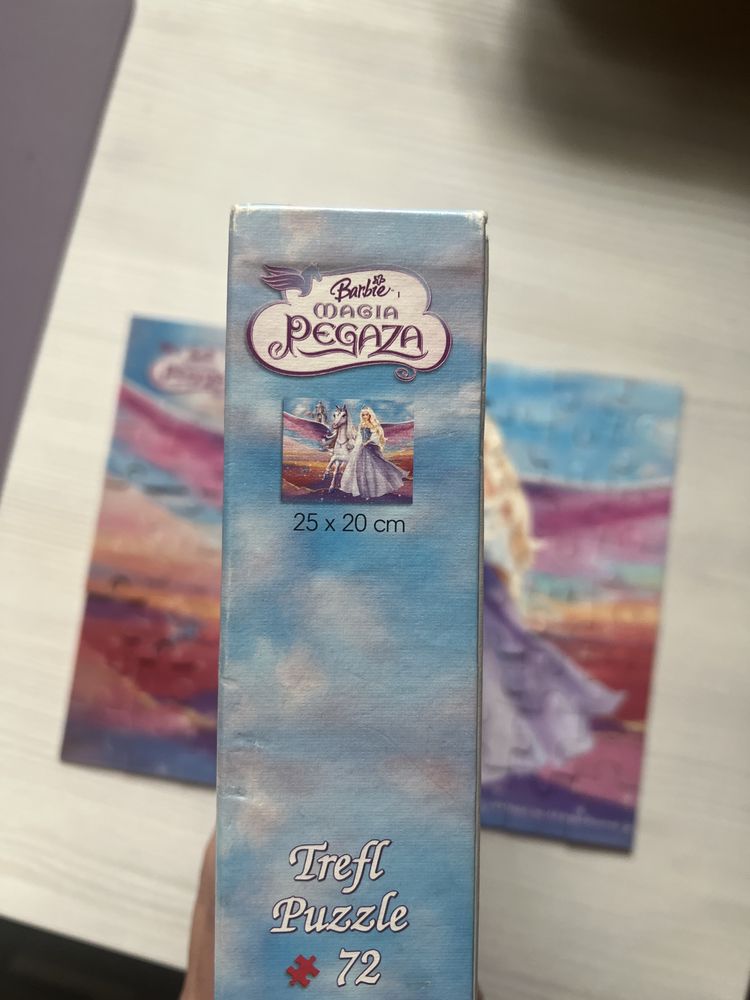 Trefl puzzle barbie magia pegaza 3D 72 elementy