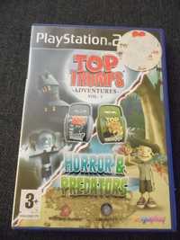 Gra playstation 2 , ps 2 Top Trumps: Horror & Predators