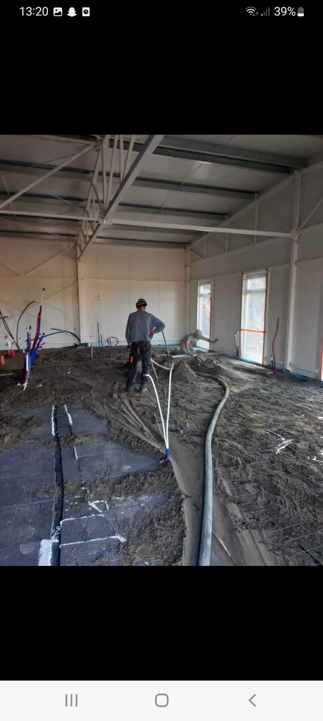 Posadzki Mixokretem,Posadzki betonowe Styrobeton
