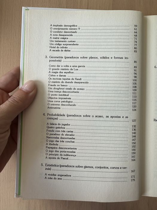 Livro Desafios Matemáticos “Ah, Apanhei-te!” de Martin Gardner