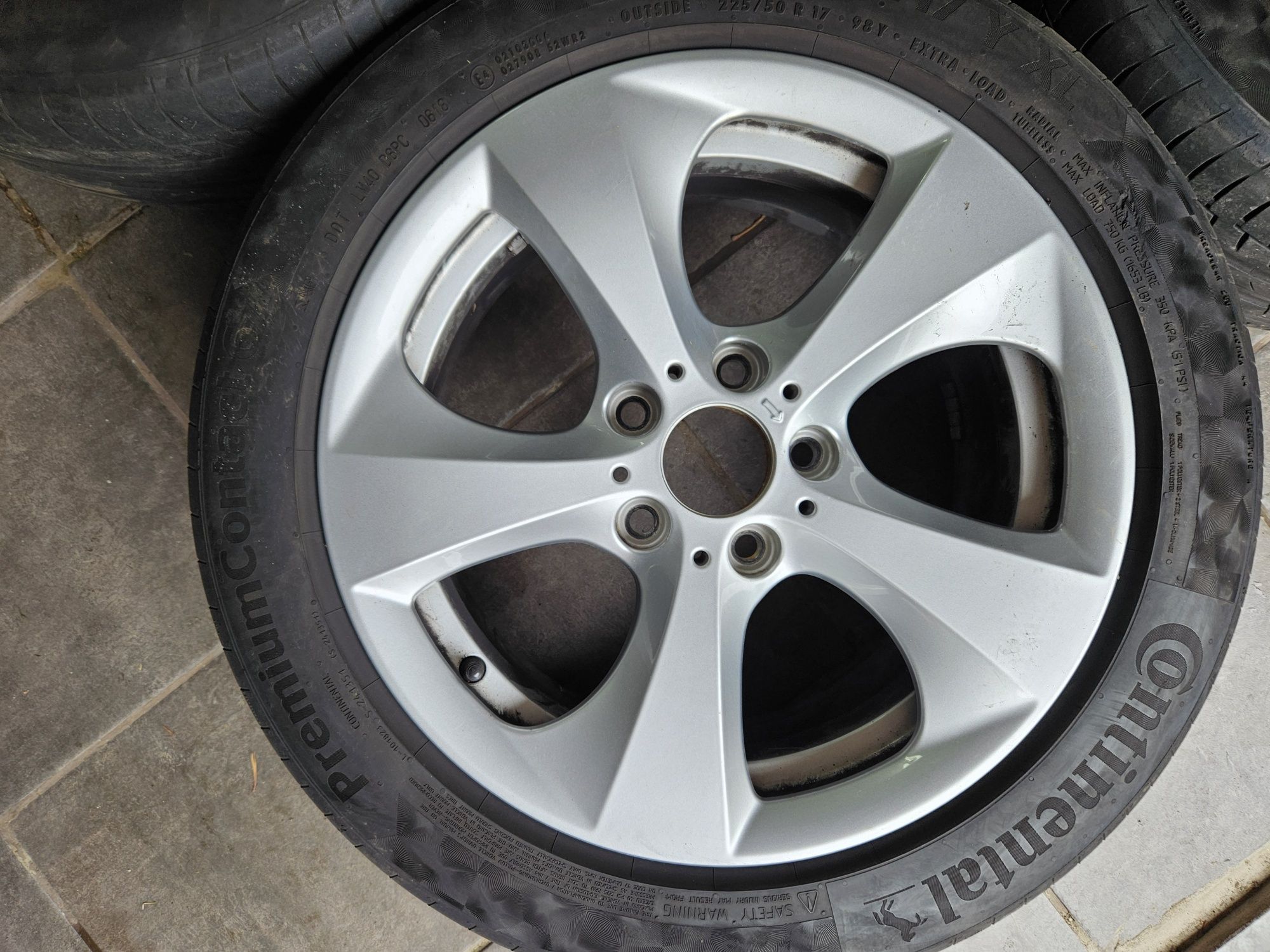 Oryginalne Felgi 17" Bmw 3 X1 5x120 ET34