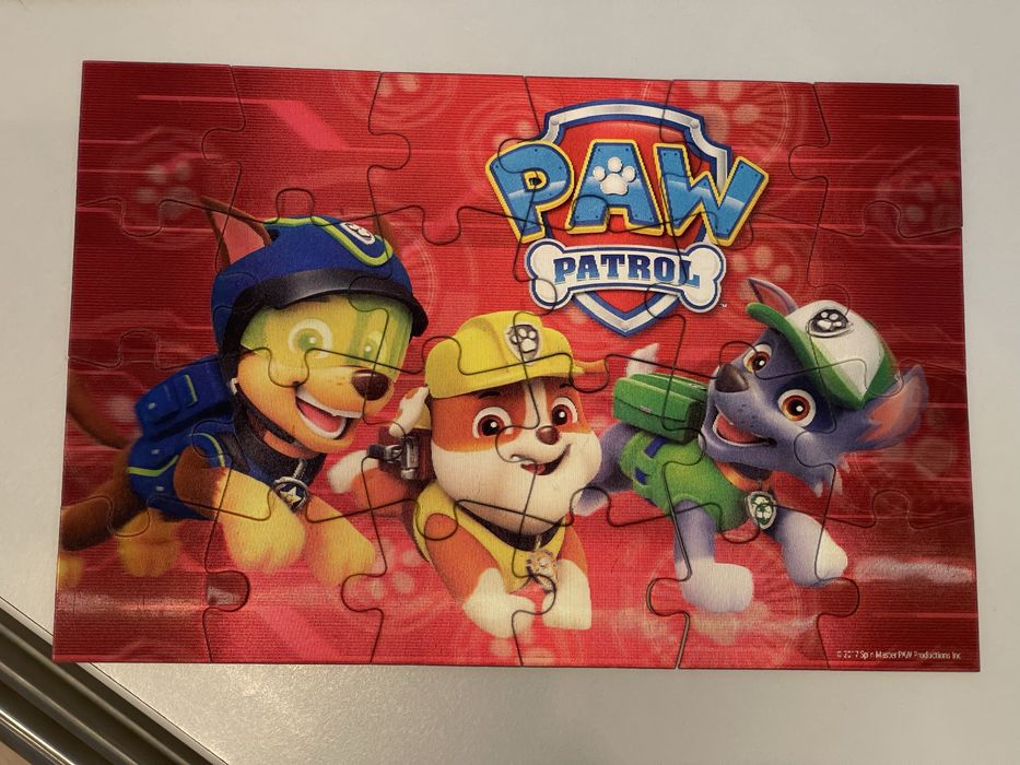 Пазли 2 в 1 Щенячий патруль з 3d ефектом