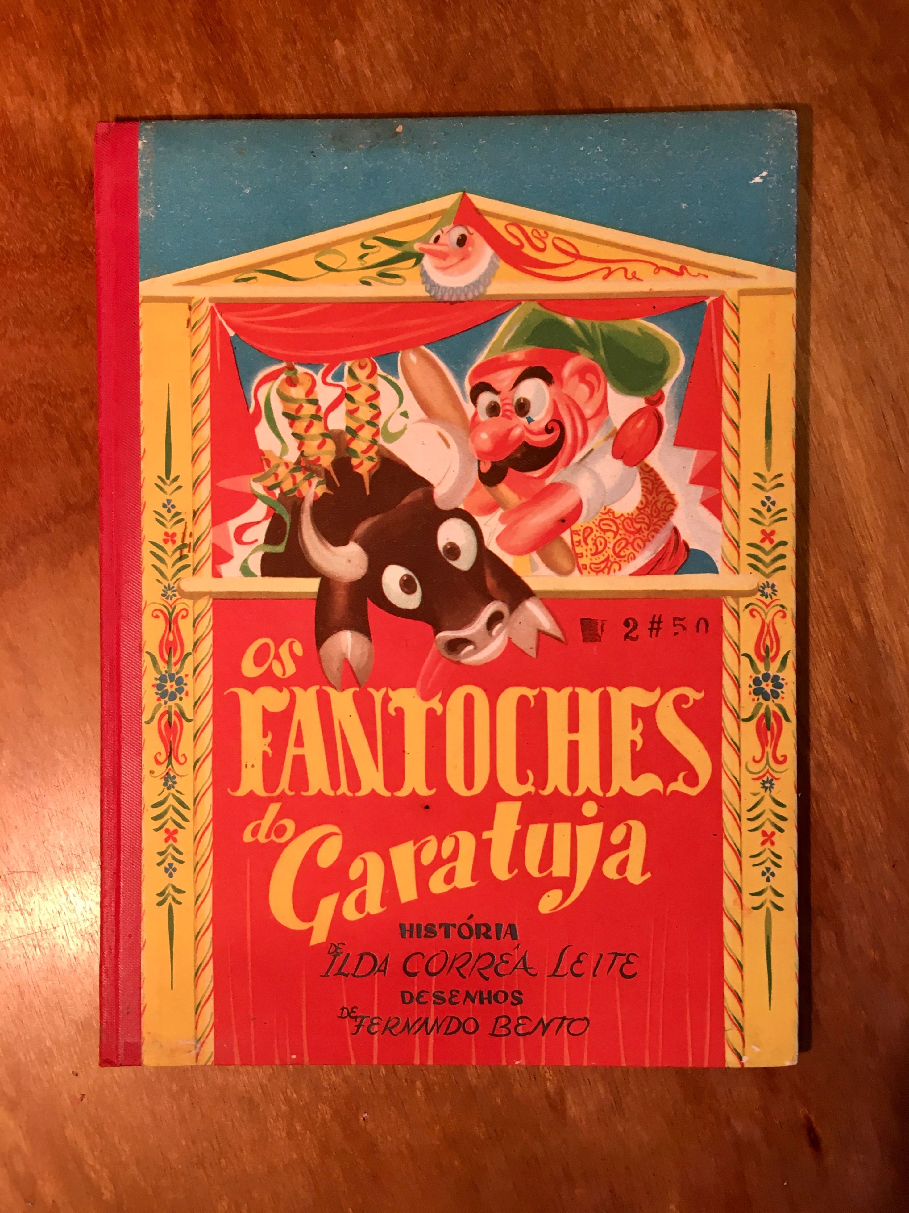 OS FANTOCHES de CARATUJA 1953 - livro infantil didáctico