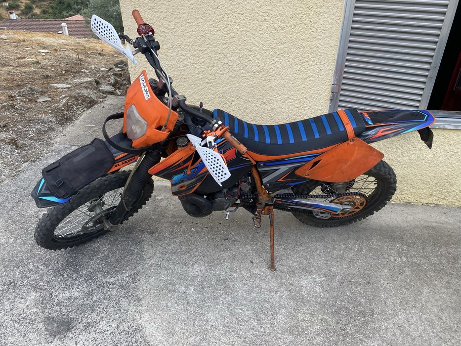 Vendo ou troco ktm 300 matricula