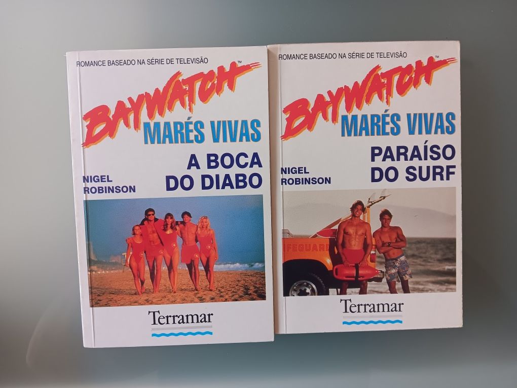 2 livros Baywatch