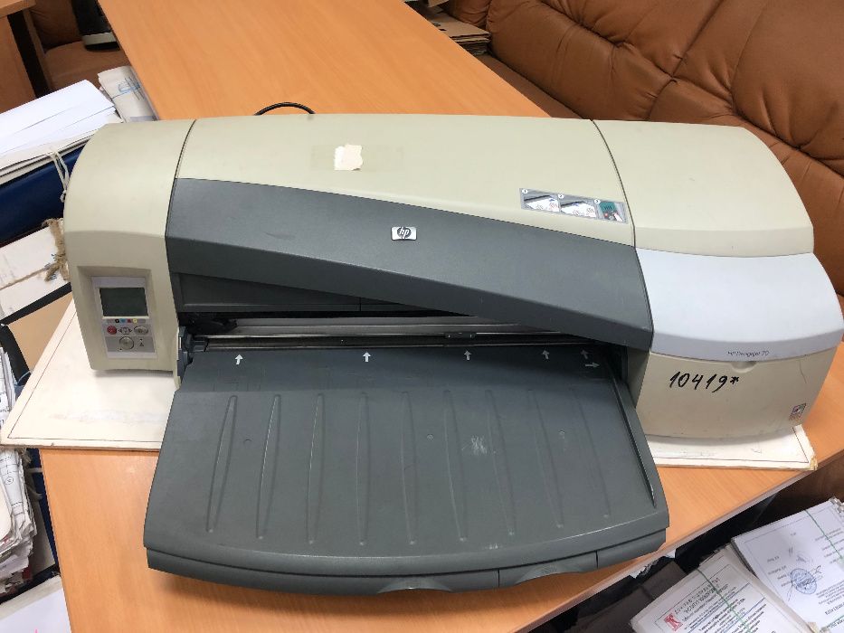 Плоттер, широкоформатный принтер hp designejet 70