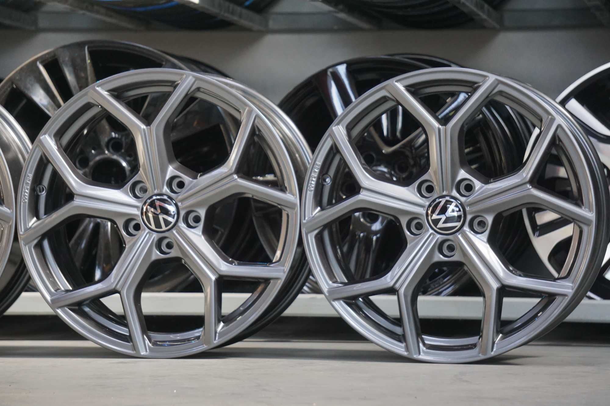 Alufelgi oryginał VW Golf 8, Tiguan 5x112 7,5Jx18 et51 cb57,1 grafit