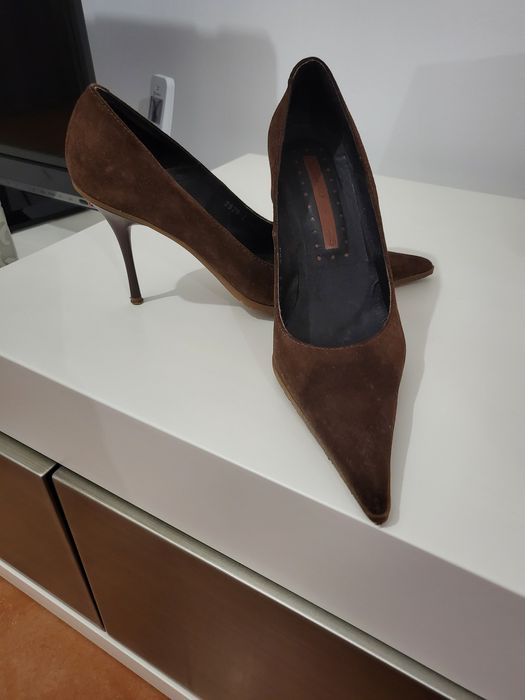Sapatos camurça Sandro Pinho
