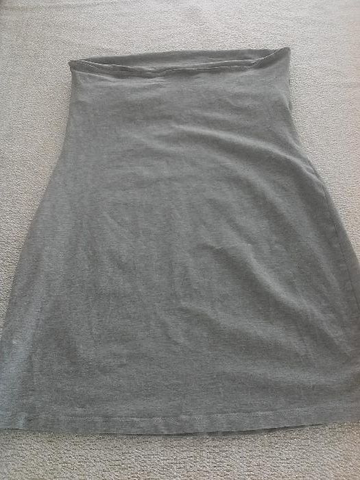 Sukienka szara na lato H&M