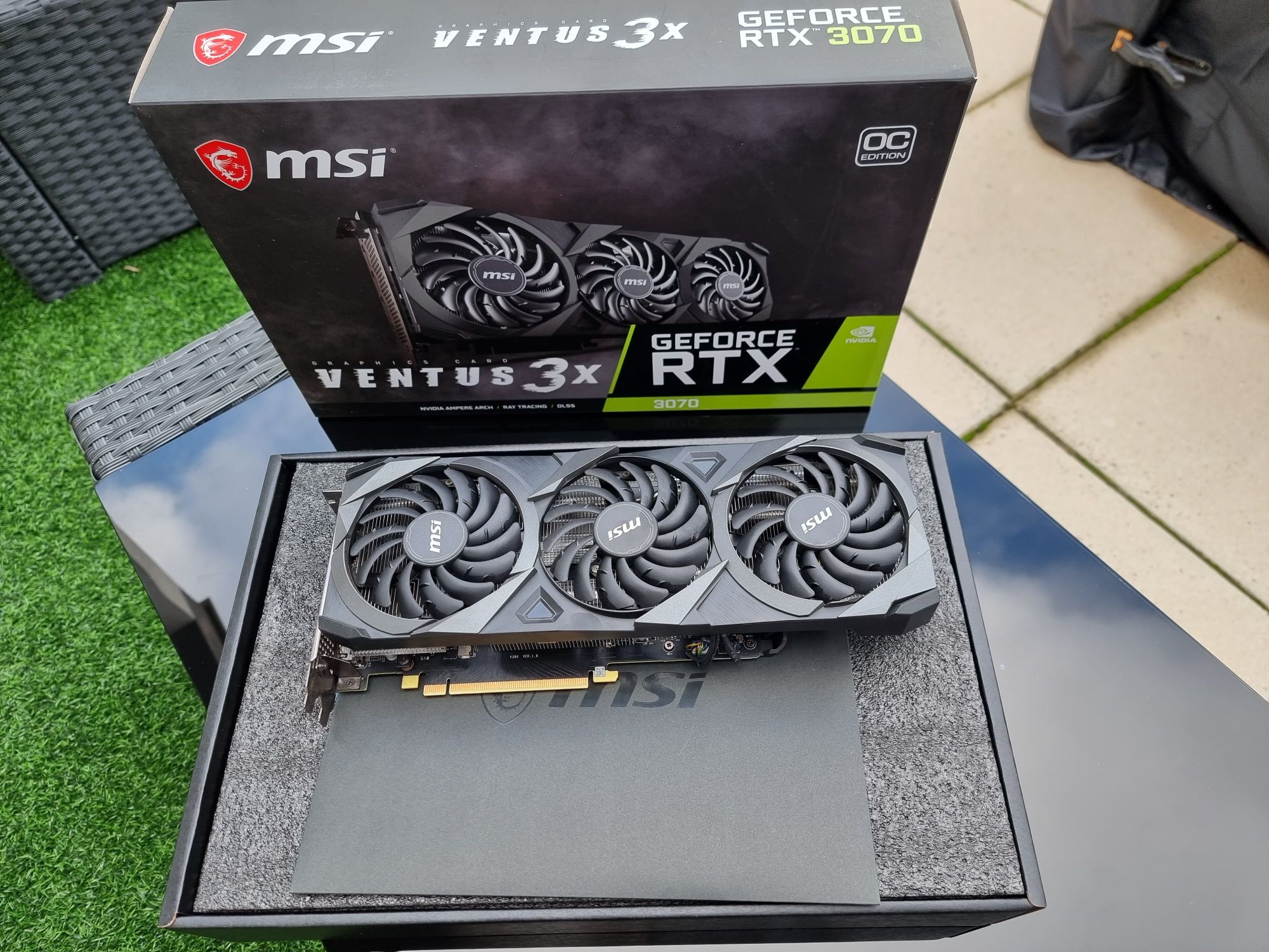 GeForce MSI rtx 3070 VENTUS 3X OC