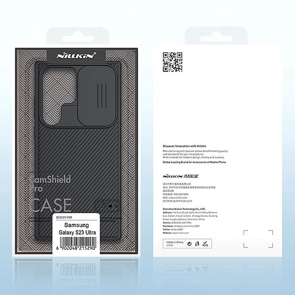 Nillkin CamShield Pro Case etui Samsung Galaxy S23 Ultra pokrowiec z o