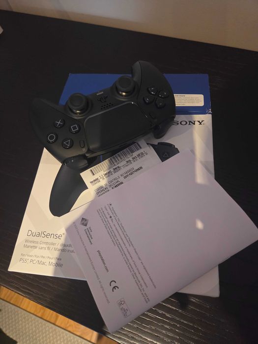 DualSense Preto midnight, sem uso
