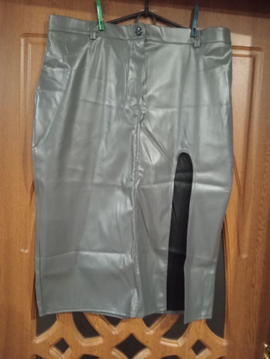 спідниця екошкіра