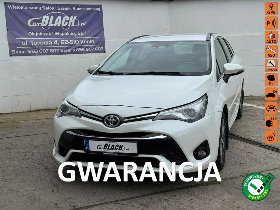 Toyota Avensis Pisemna Gwarancja 12 miesięcy