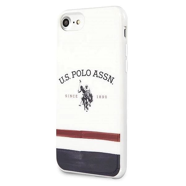 Etui U.S. Polo Assn. Tricolor Pattern Collection na iPhone 7 / 8 / SE