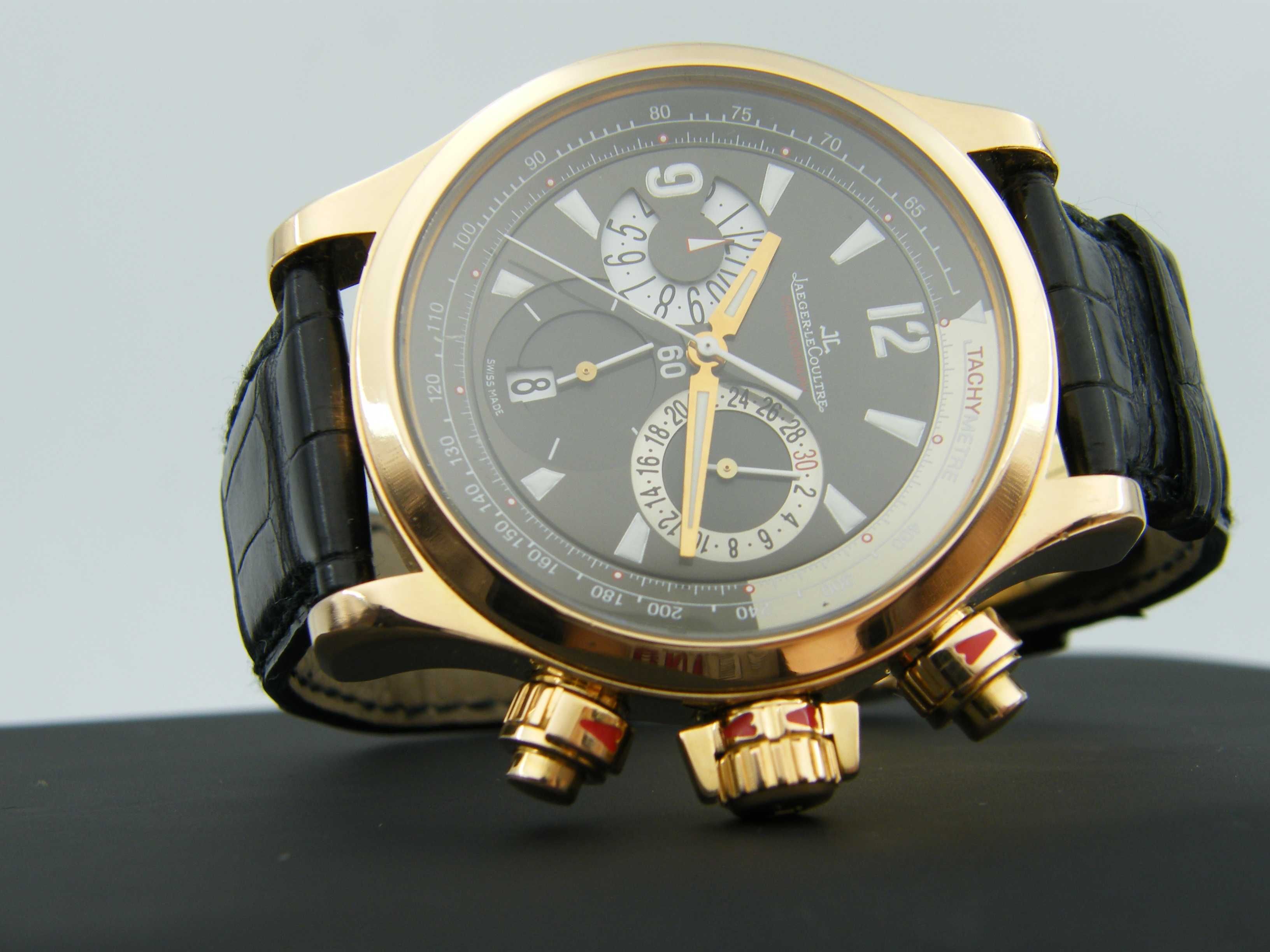 Jaeger LeCoultre Master Compressor Chronograph w 18k Złocie