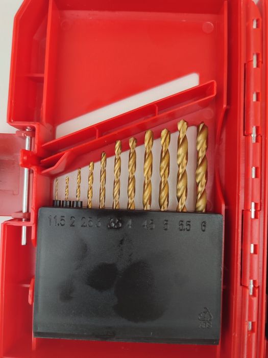 Набор сверл по металлу  19 шт INTERTOOL SD-0019