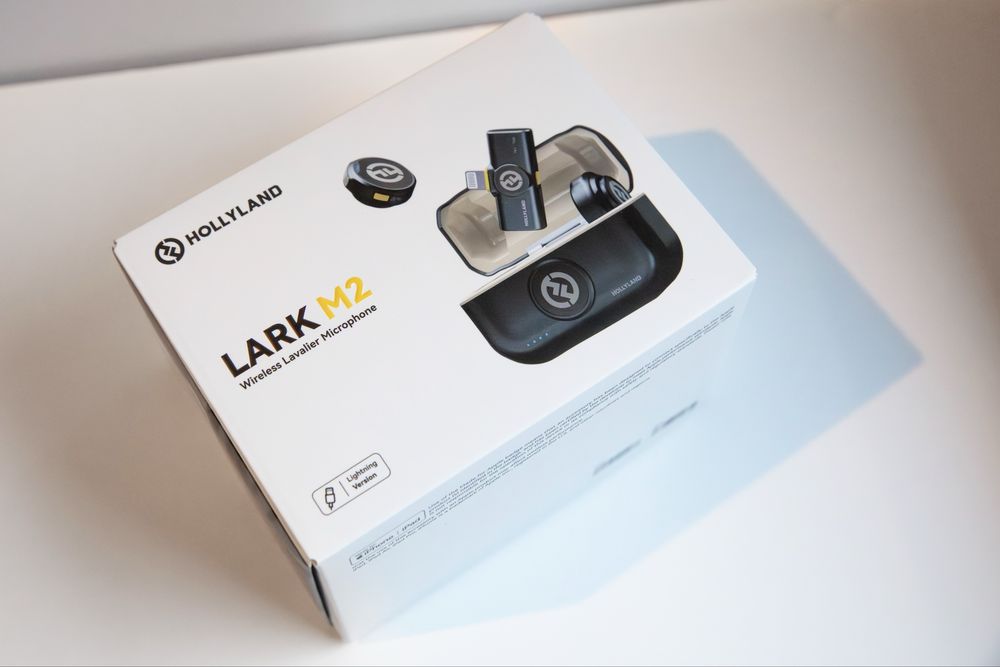 Microfones HOLLYLAND Lark M2 Duo Camera (Lightning)