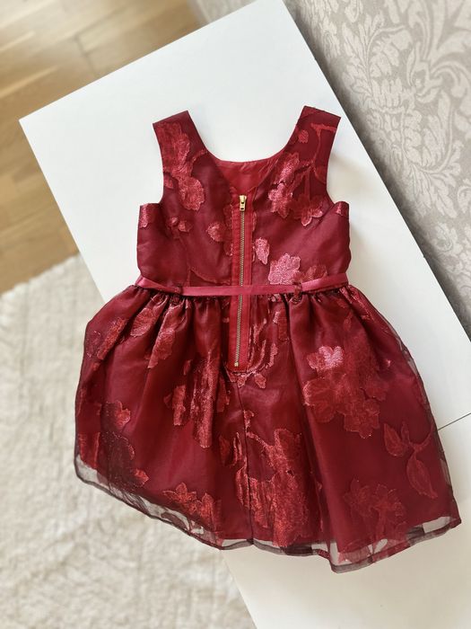 Святкова ноаорічна сукня , теплі лосини  F&F розмір 4-5 років 110