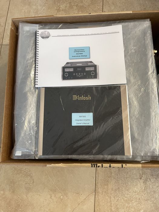 Mcintosh MA7900 - zintegrowany, stan perfekcyjny, dodatkowa gwarancja