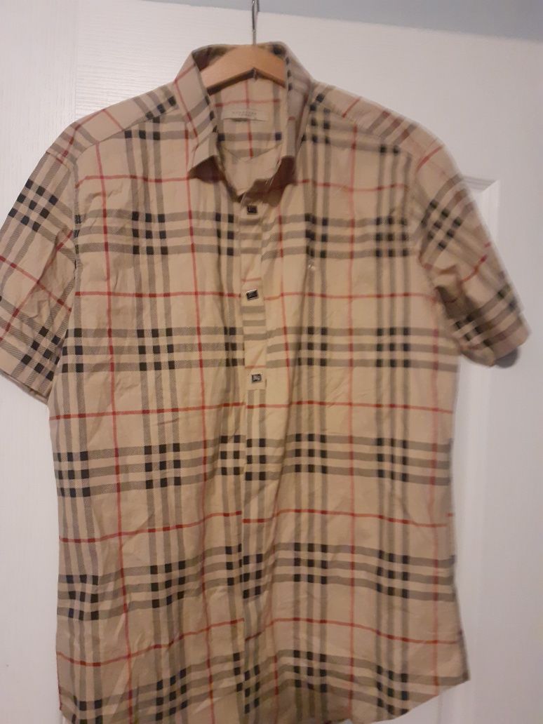 Koszula męska burberry tanio okazja hit