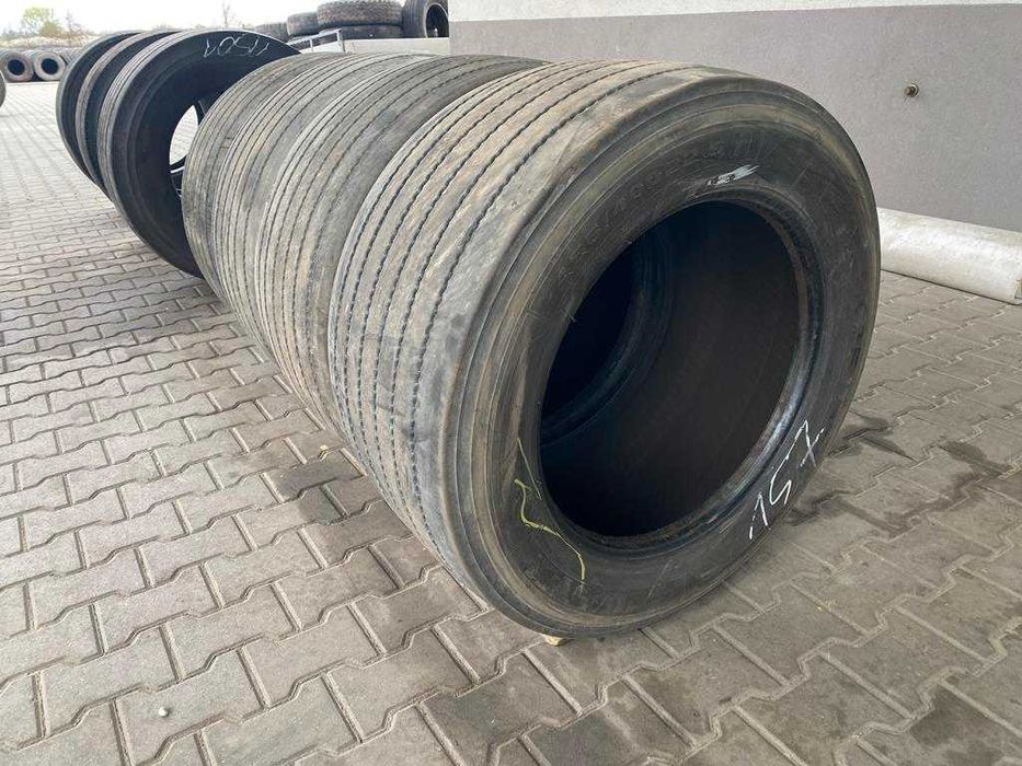 Opony ciężarowe używane naczepowe 455/40R22.5 ADVANCE GL251T / 5-6mm